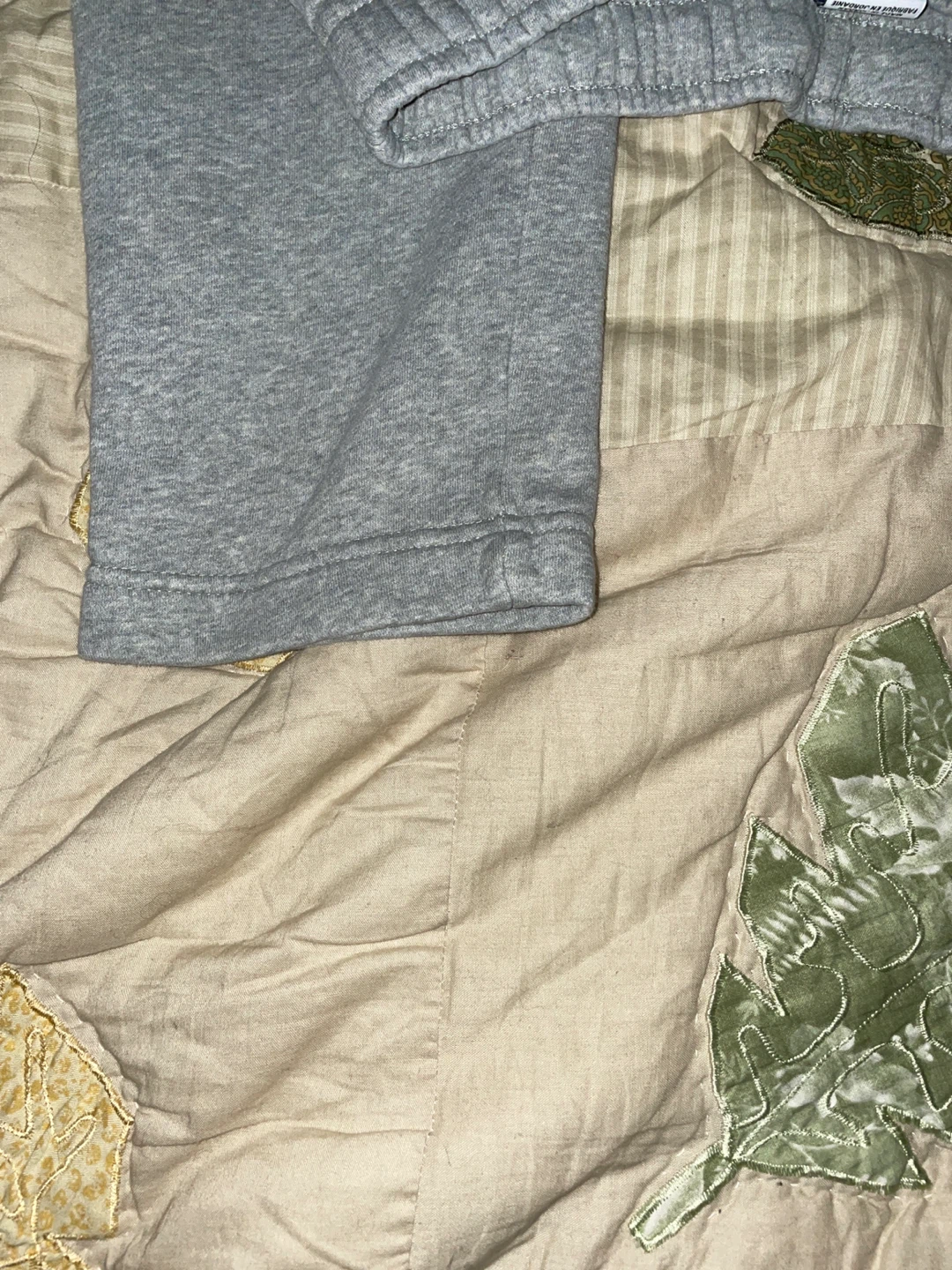 Nike Grey Fleece uncufed Sweatpants - photo 5