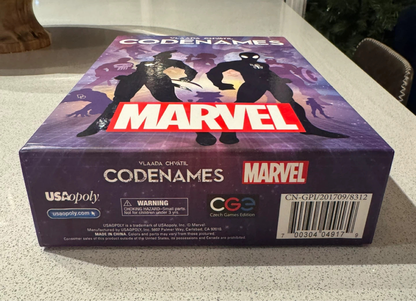Codenames Marvel Edition Board Game. Brand New Never Used - photo 2