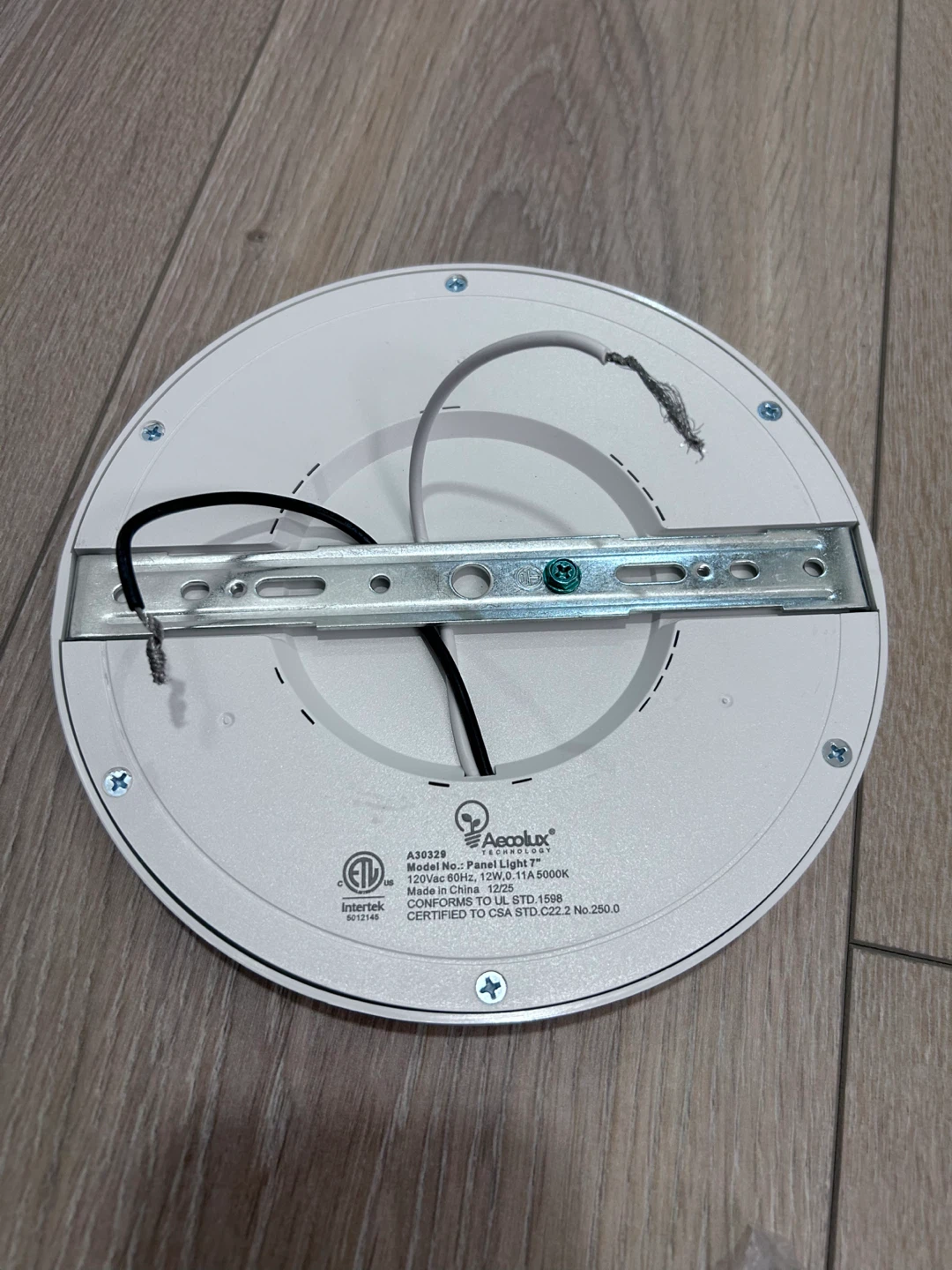 Aeolux Flush Mount LED Ceiling Light 7 Inch White LED 15W 5000K - photo 3