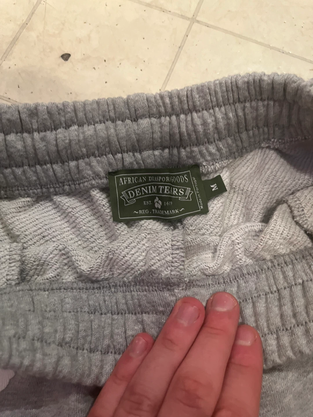 Denim Tears  Sweatpants Grey - photo 2