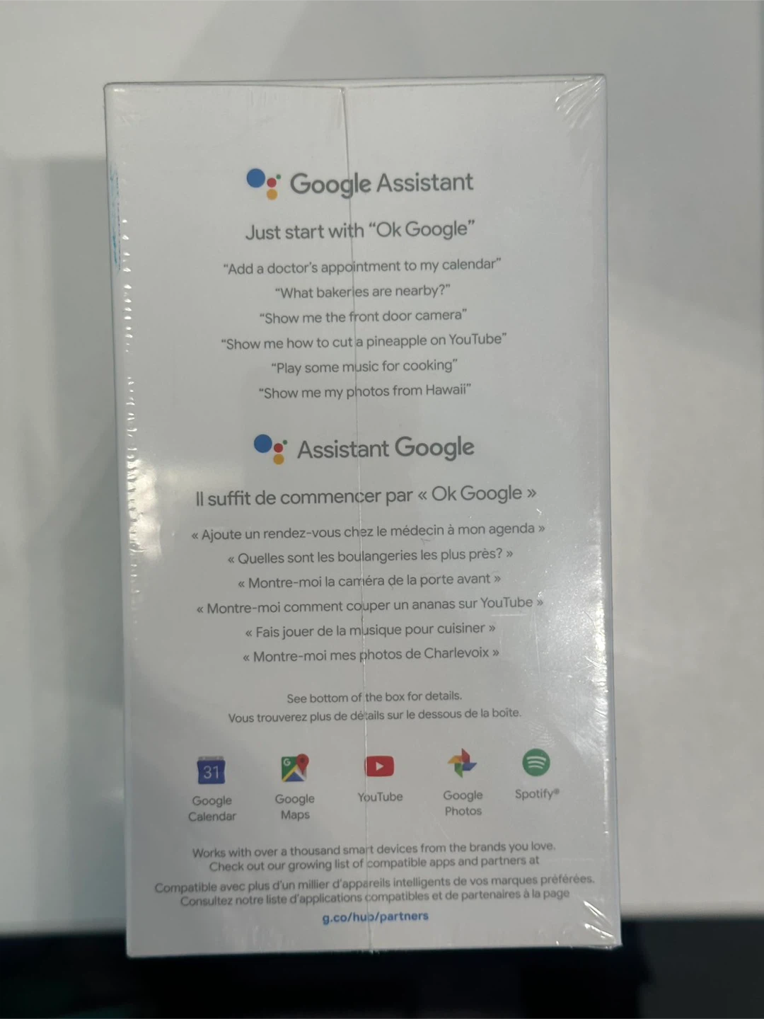 NEWGoogle Nest Hub with Google assistant Charcoal Manual - photo 2