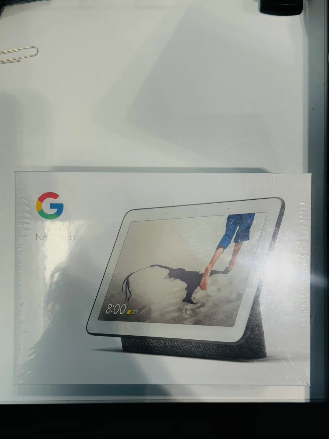 NEWGoogle Nest Hub with Google assistant Charcoal Manual