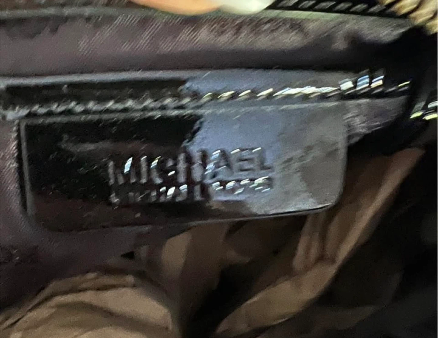 Michael Kors Black Nylon and Patent Leather Tote Bag - photo 2