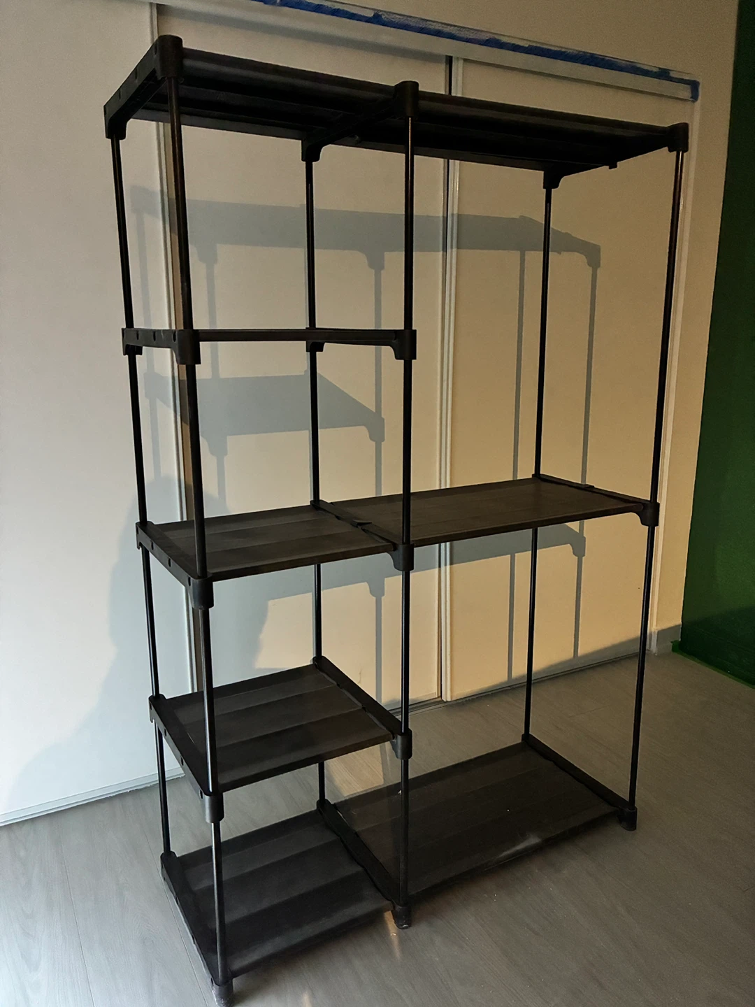 Portable Clothing Rack Wardrobe Organizer - photo 4