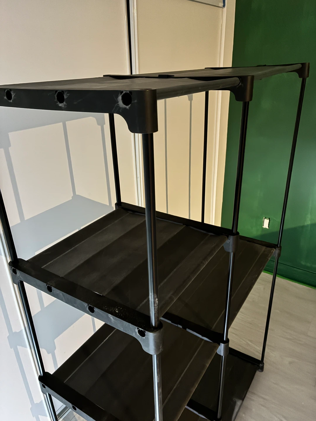 Portable Clothing Rack Wardrobe Organizer - photo 5