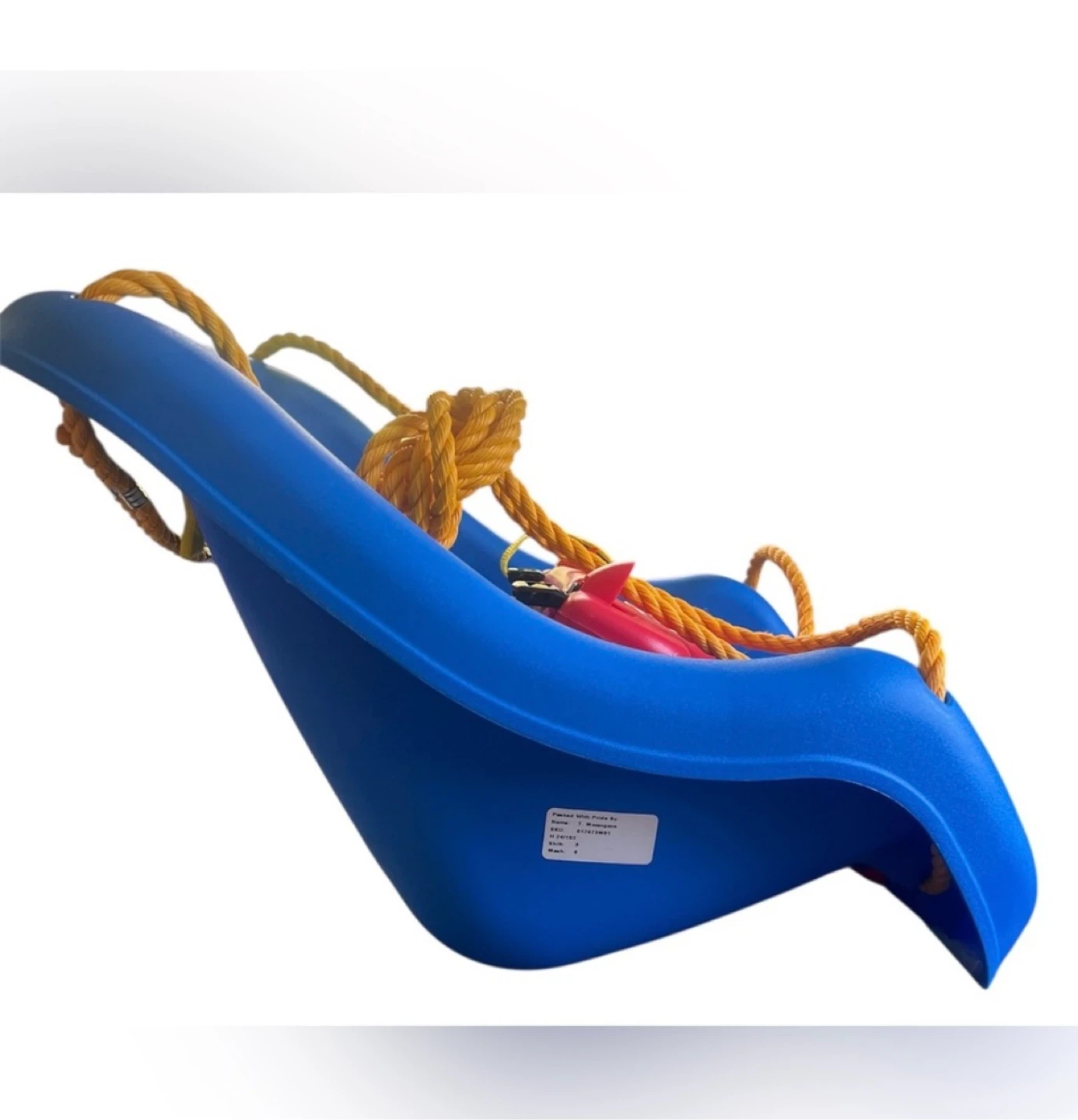 Little Tikes Snug 'n Secure Blue Swing with Adjustable Straps - photo 5
