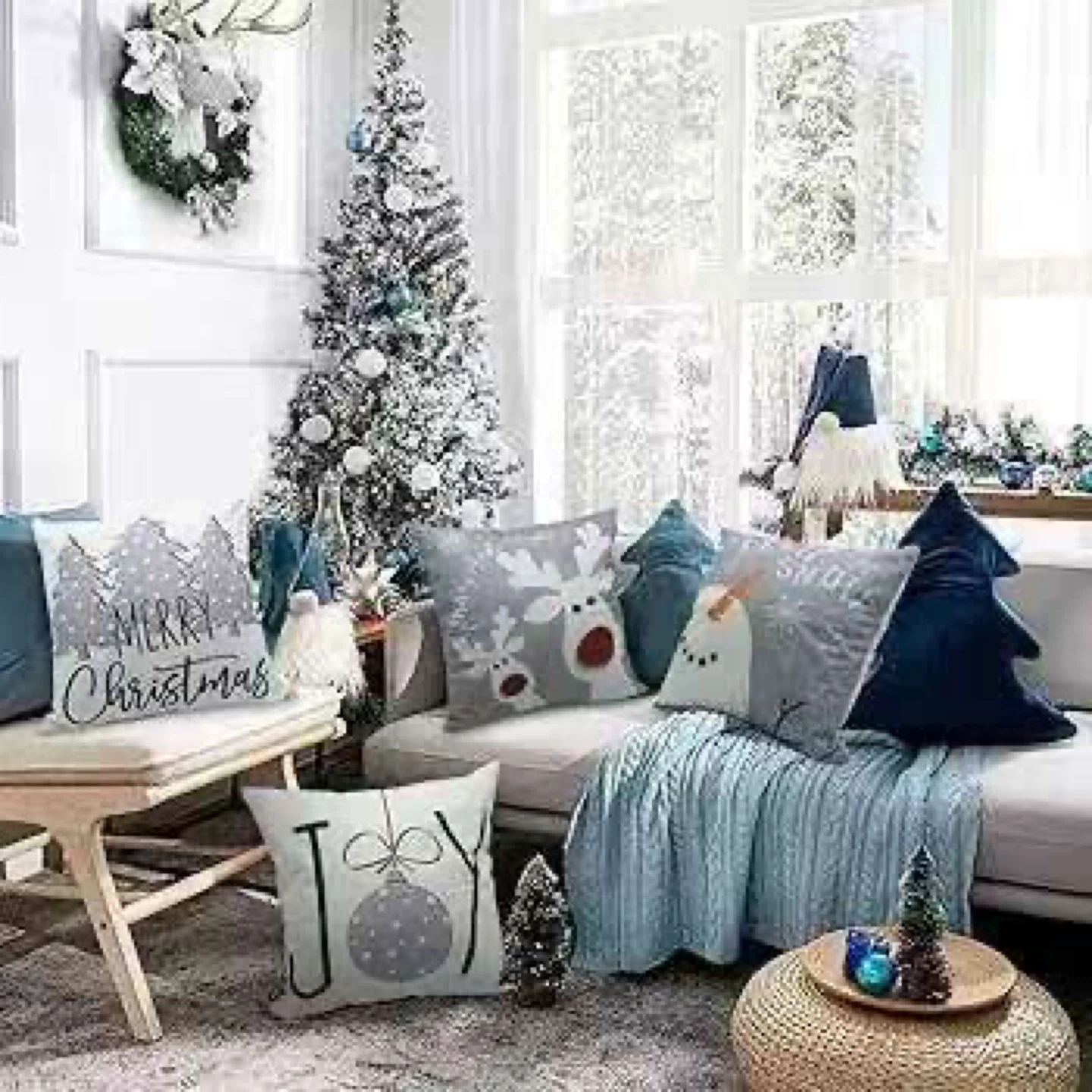 New Christmas Throw Pillow Covers Set - photo 3