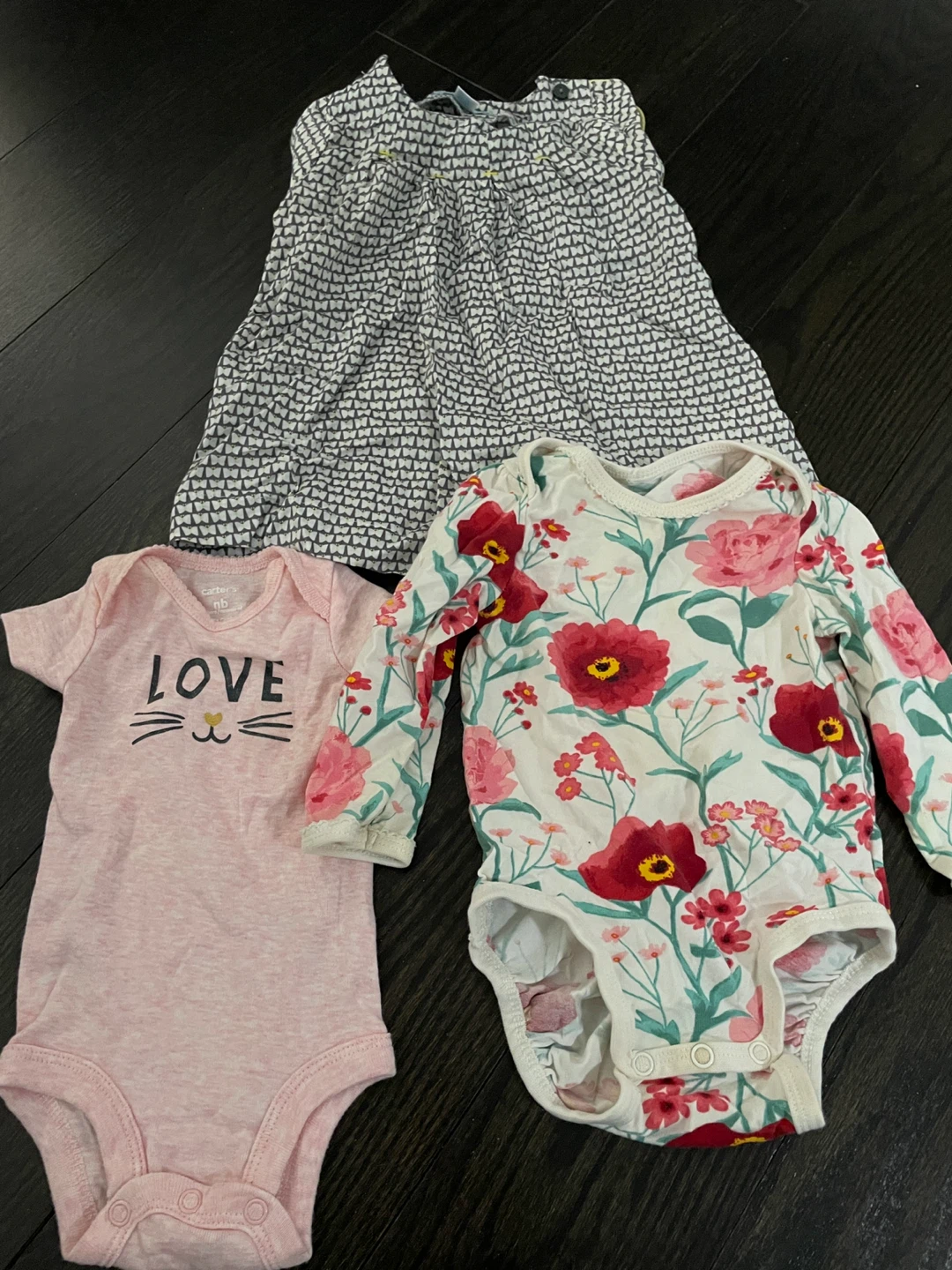 Baby Girl Clothing + blanket Bundle - photo 2
