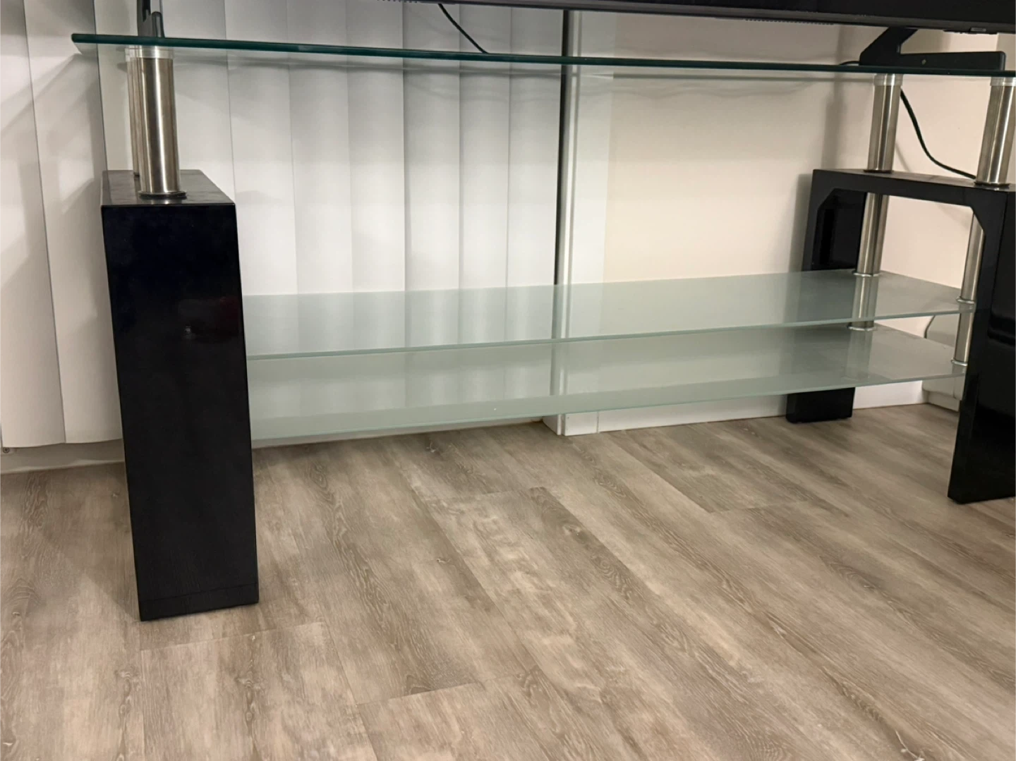 Glass TV Stand & Coffee Table - photo 2