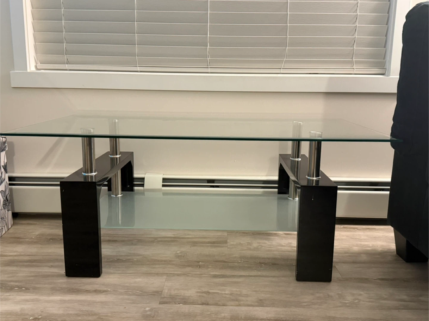 Glass TV Stand & Coffee Table - photo 4