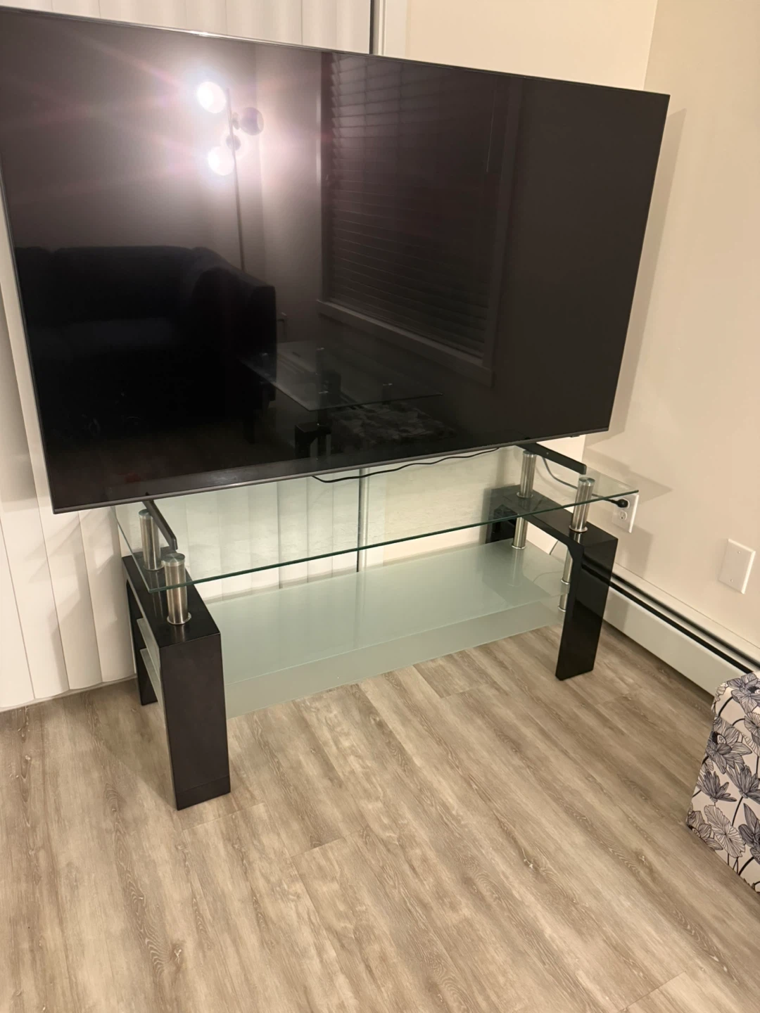Glass TV Stand & Coffee Table