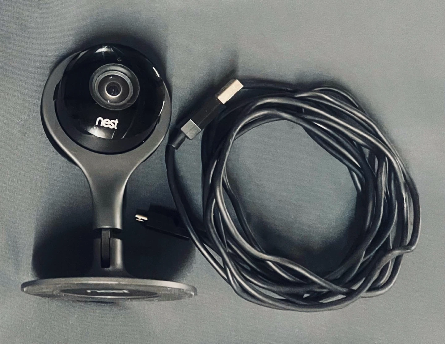 Nest Cam Indoor Security Camera with Power Cable
