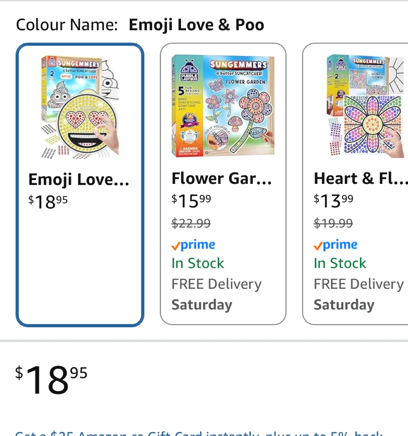 Sungemmers Emoji Love & Poo Sun Catcher Craft Kit - photo 2