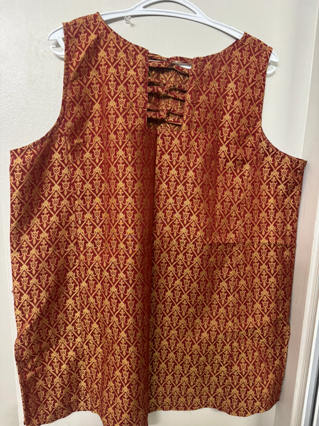 3pcsGeneration Z Ladies short gown with inner shirt and pants. - photo 2