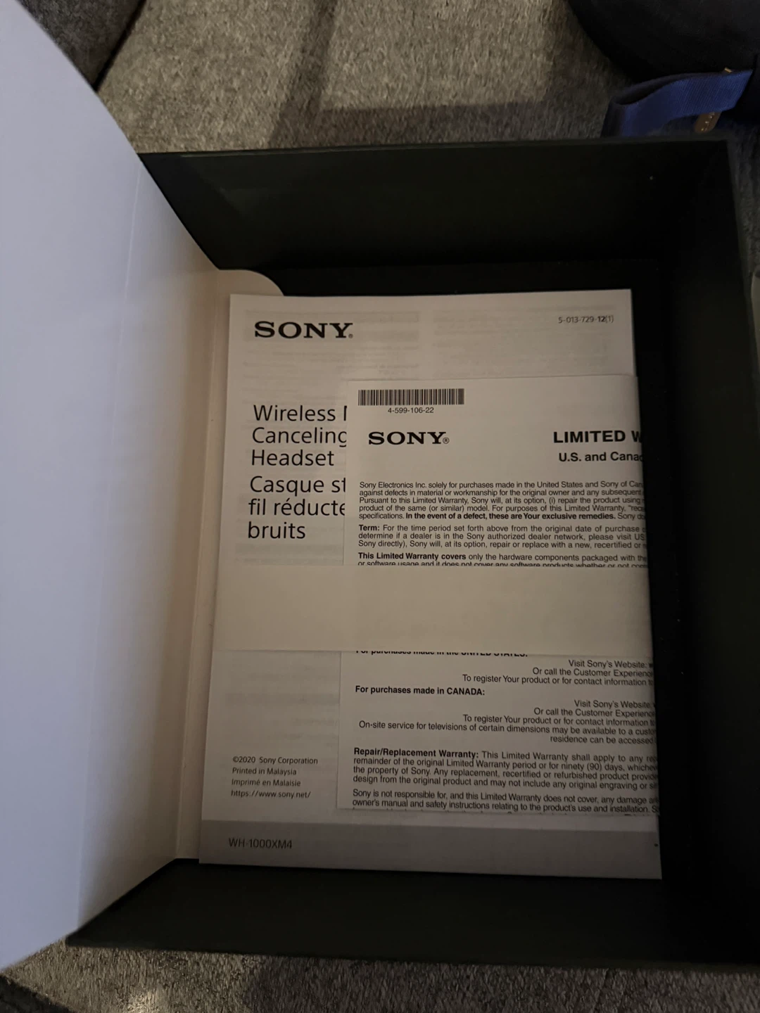 ( 190$ ) Sony WH-1000XM4  wireless Headphones - photo 4