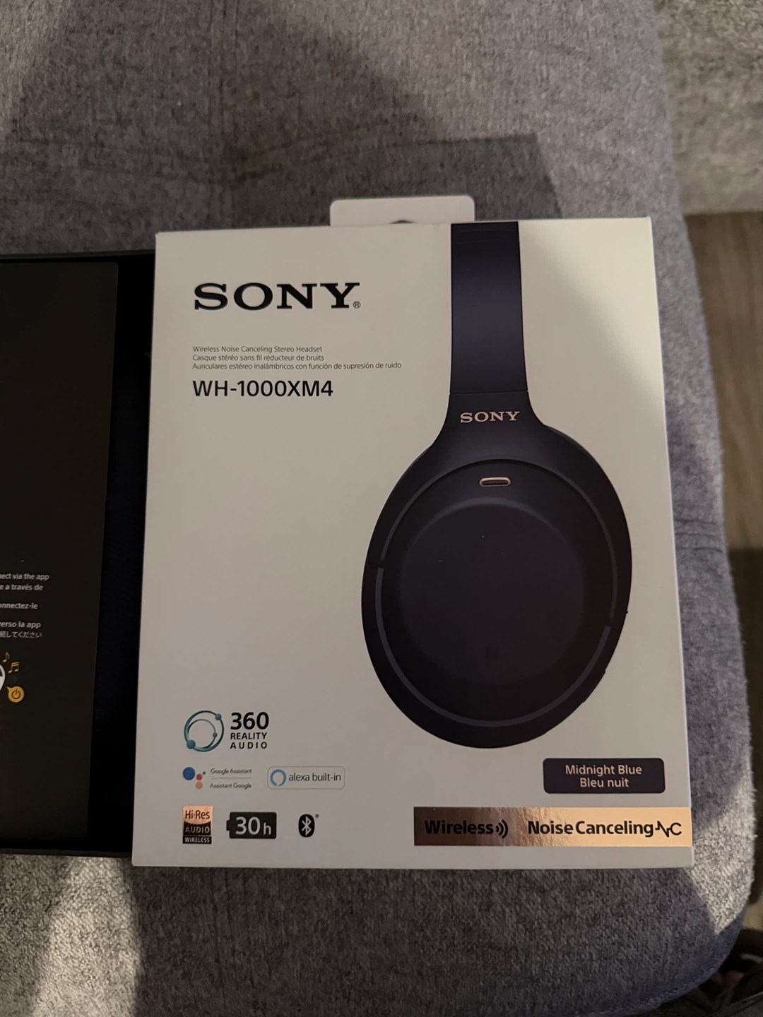 ( 190$ ) Sony WH-1000XM4  wireless Headphones
