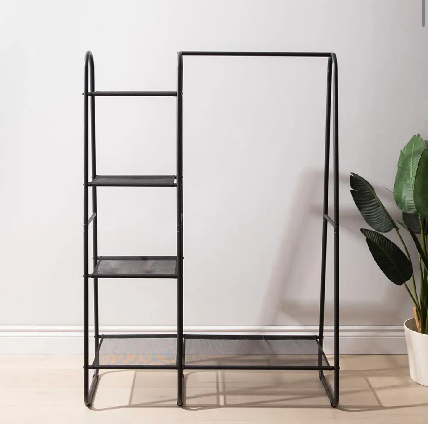 Garmet rack with shelves - photo 2