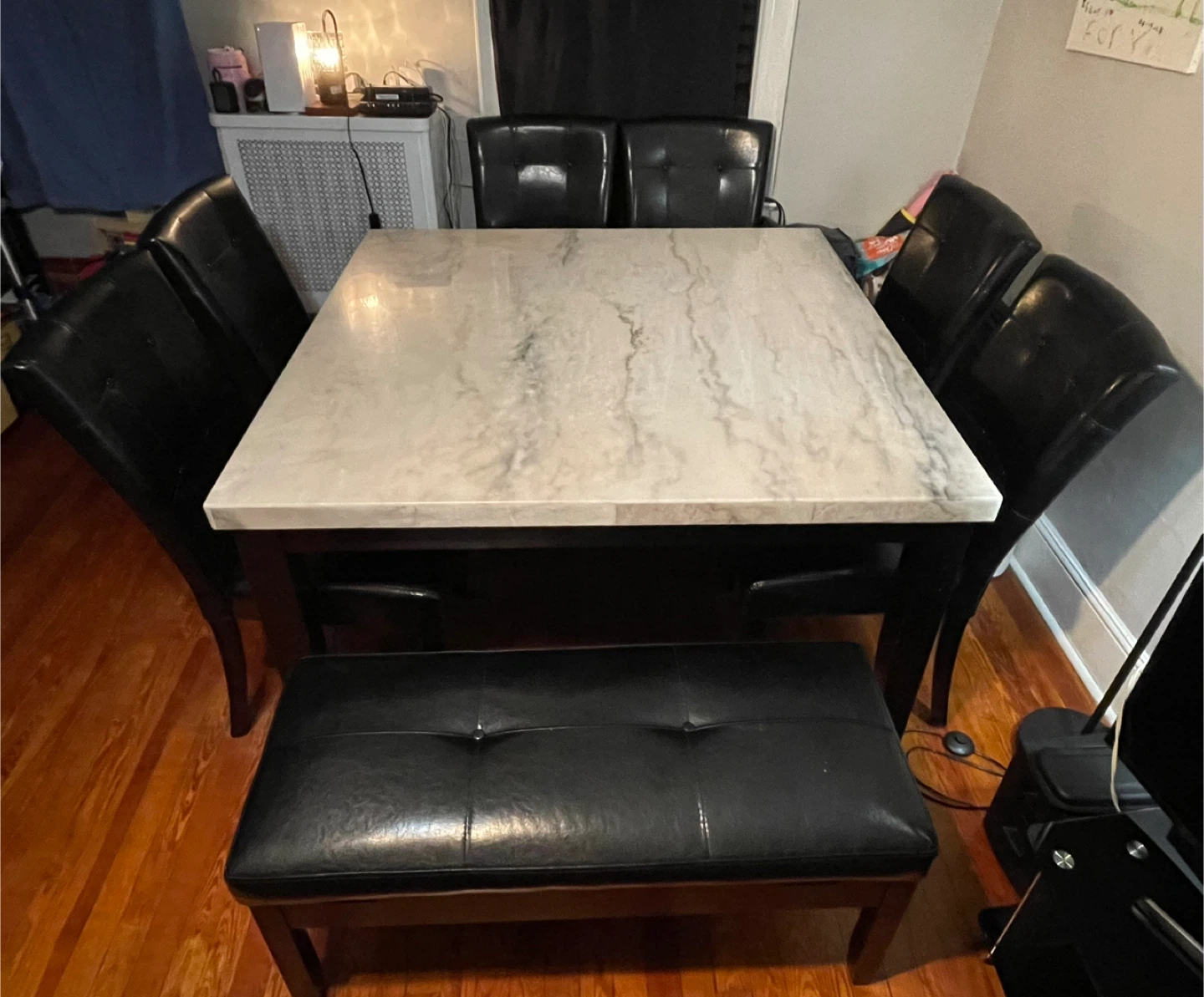 Dining Table with Marble Top for 8 people - photo 2