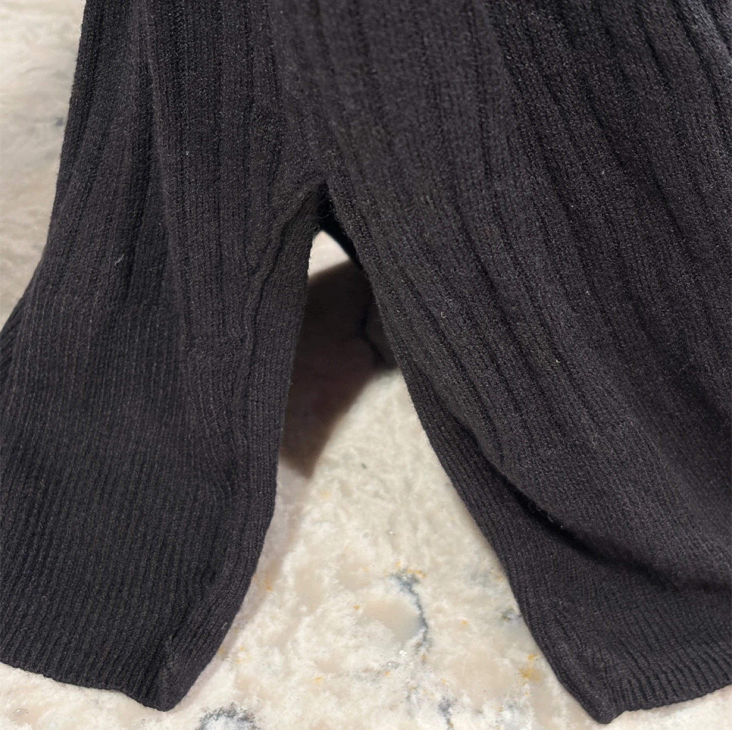 Women’s Reitmans Black Ribbed Knit Cardigan - XL - photo 3