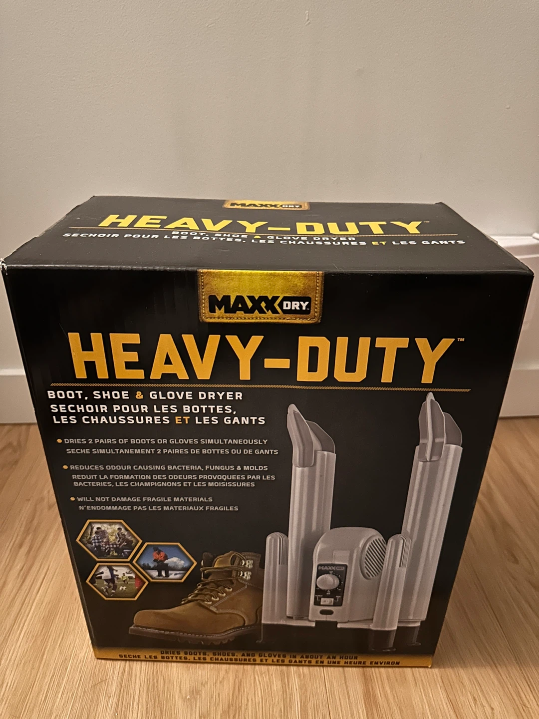 NEW - MAXX DRY HEAVY-DUTY Boot, Shoe & Glove Dryer