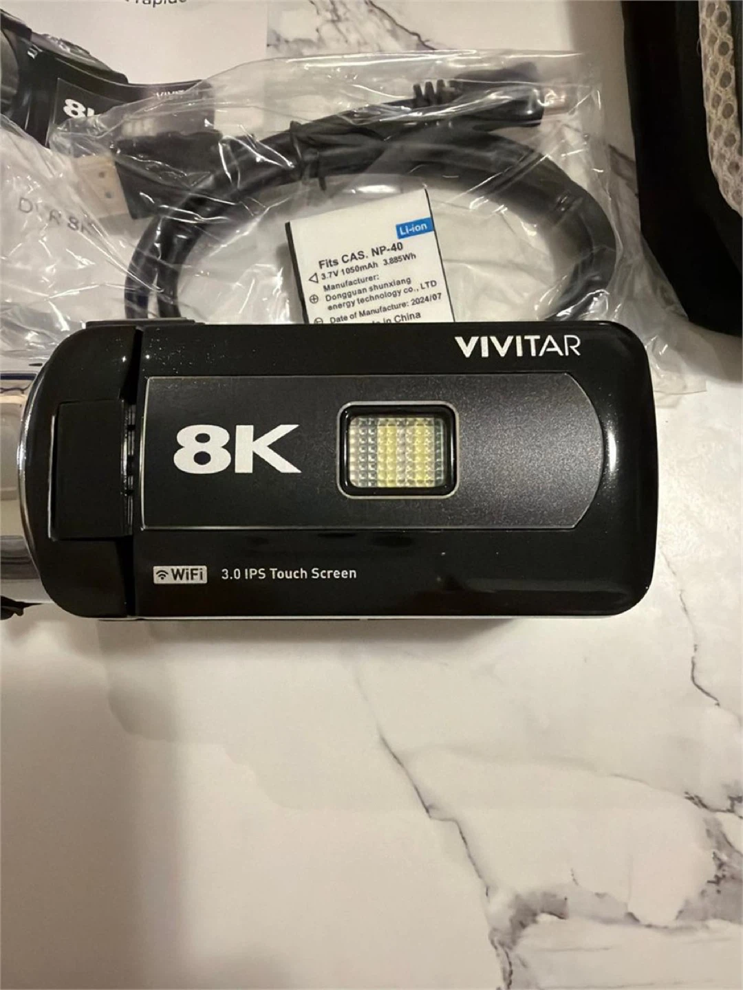 Vivitar DVR8K 8K Pro SD Flash - photo 4