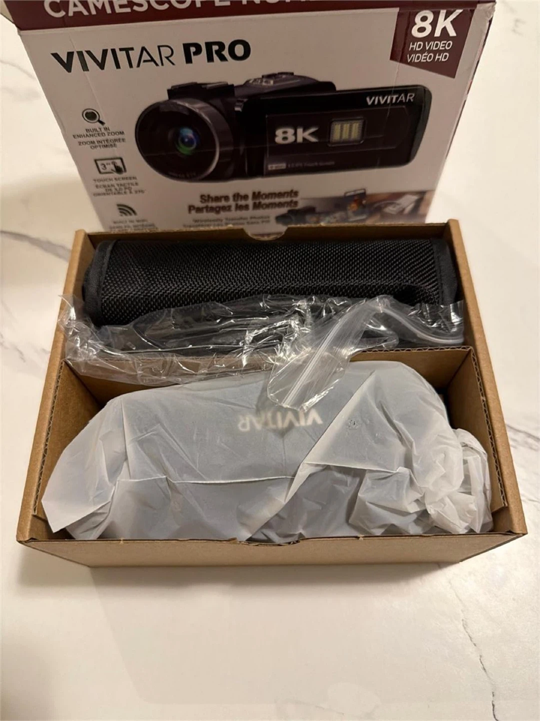 Vivitar DVR8K 8K Pro SD Flash - photo 2