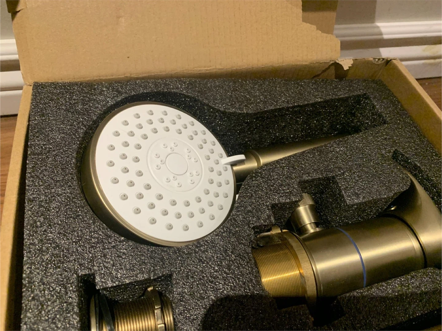 Brushed Gold Bathroom Bathtub - photo 4