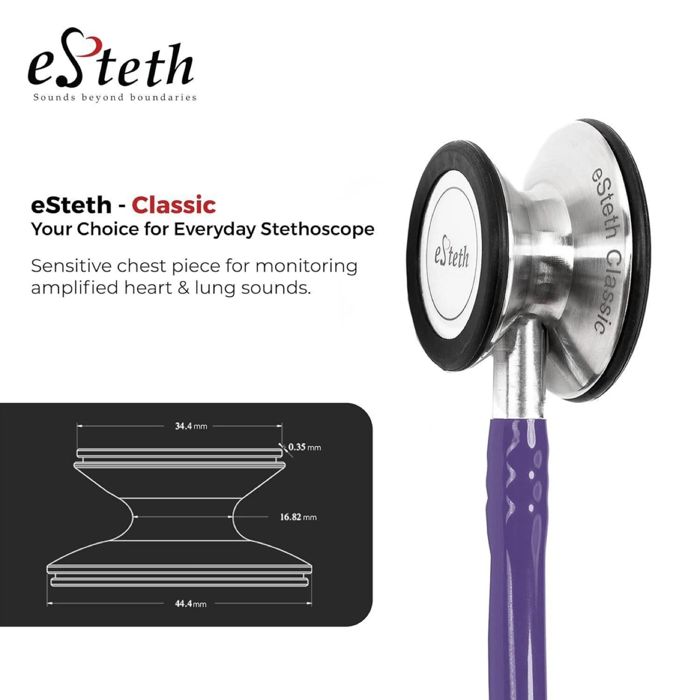 eSteth Classic Stethoscope - photo 4