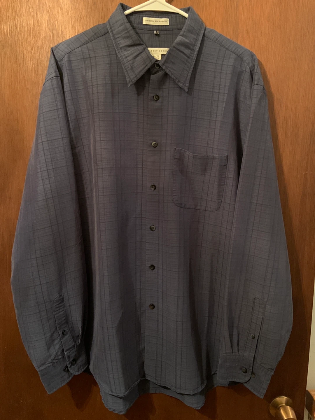 Geoffrey Beene Men’s XL Button-Up Shirt – Used Good Condition