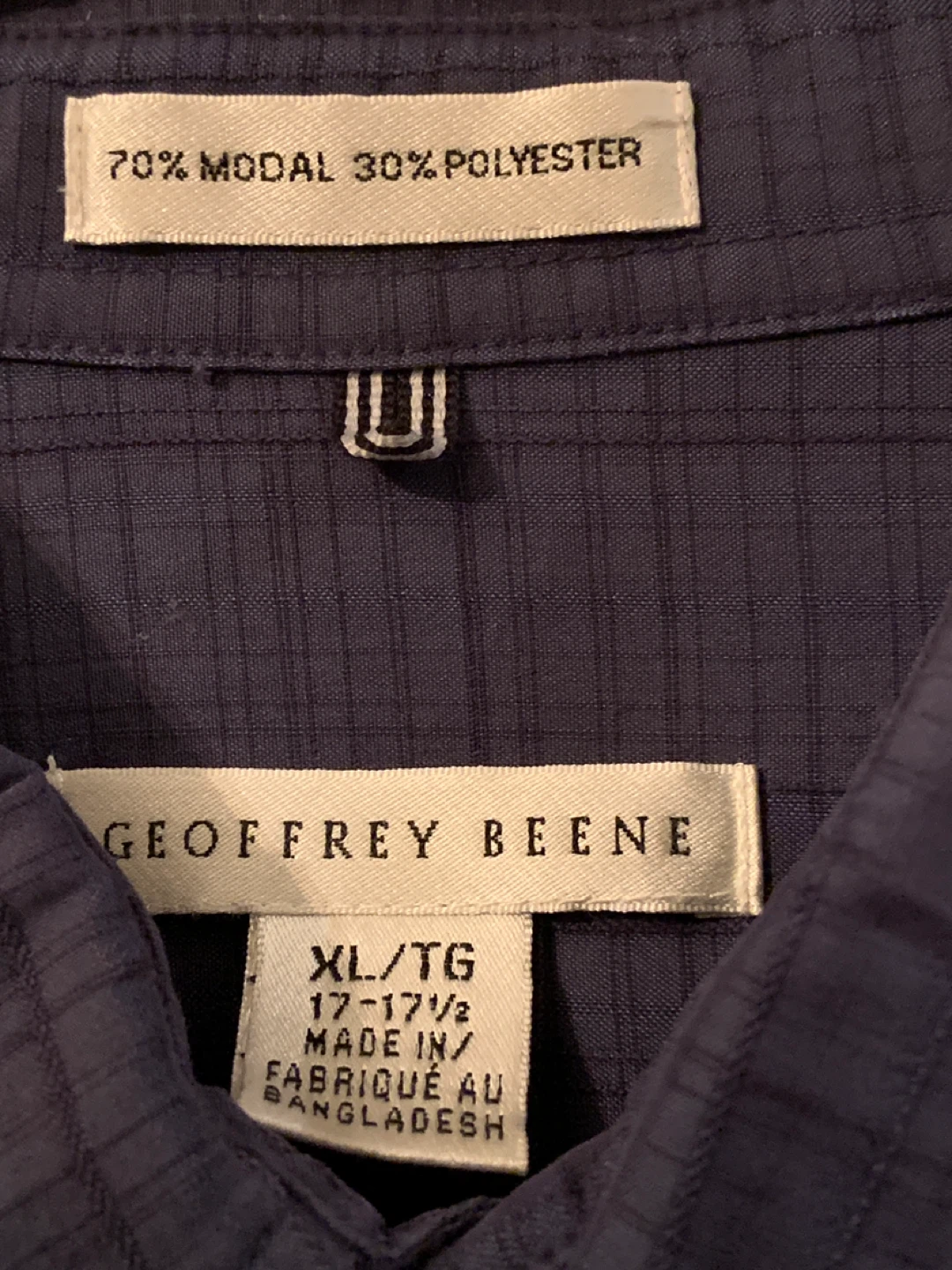 Geoffrey Beene Men’s XL Button-Up Shirt – Used Good Condition - photo 4