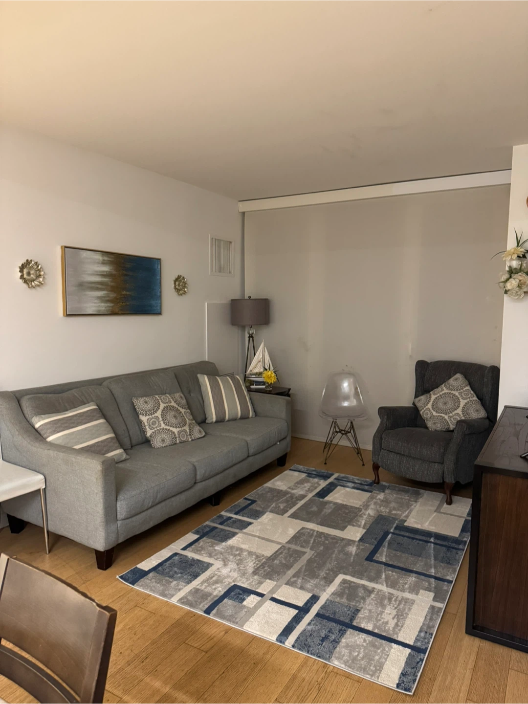 Gray 3-Seater Sofa - photo 2