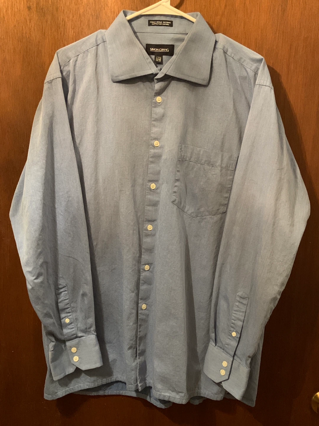 Work-Ready Men’s Dress Shirt – Simon Chang 17½