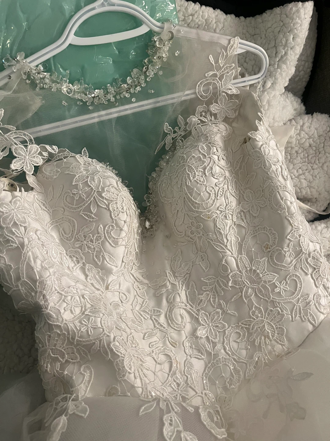 White Wedding Dress - photo 4