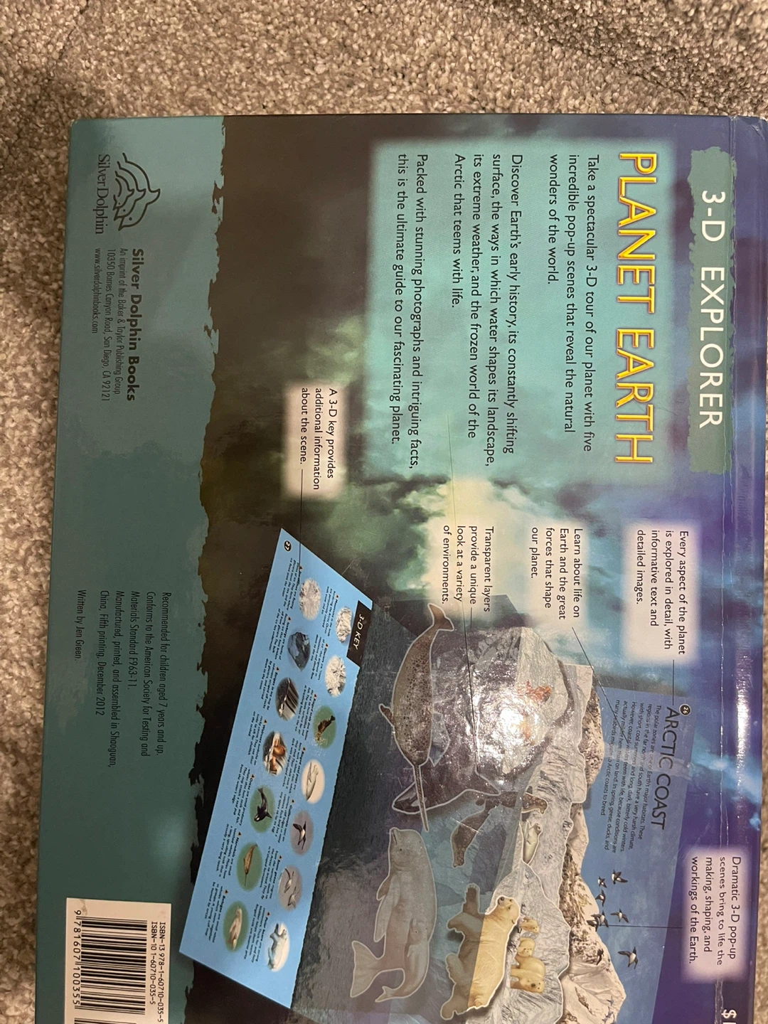 Planet Earth 3-D Explorer Pop-Up Educational book - photo 2