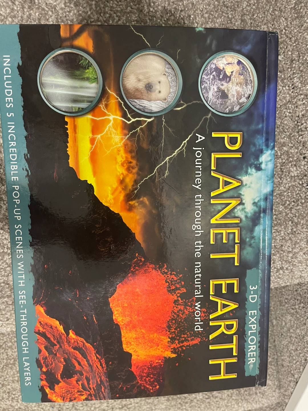 Planet Earth 3-D Explorer Pop-Up Educational book