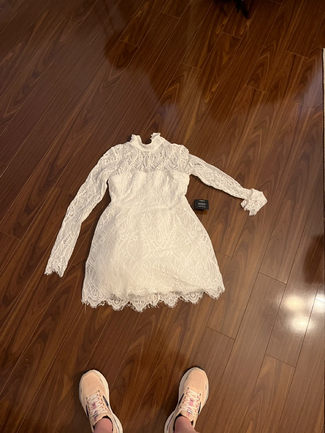 New With Tags White Lace Dress - Size Medium - photo 2