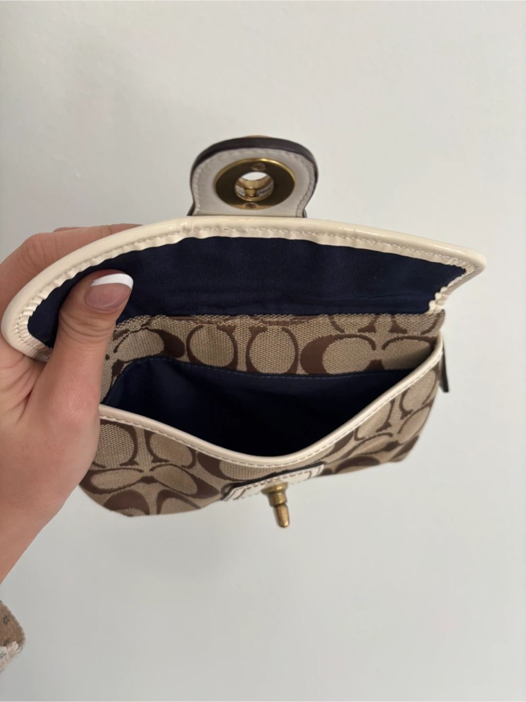 Coach Signature Monogram Wristlet - photo 3