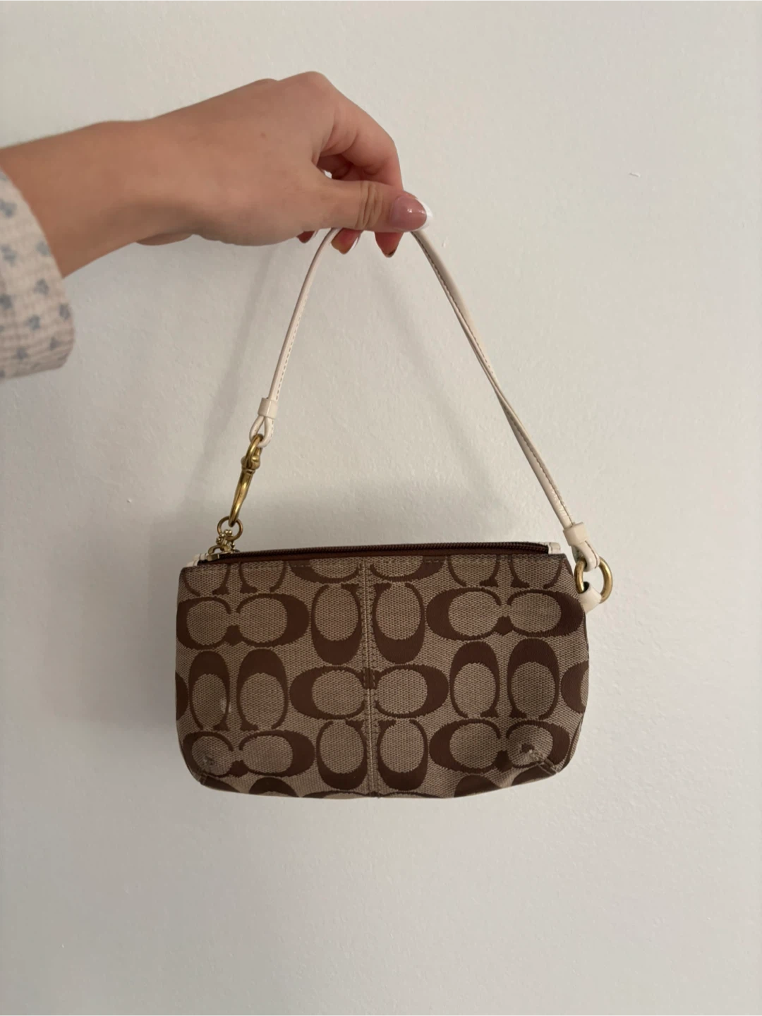 Coach Signature Monogram Wristlet - photo 2