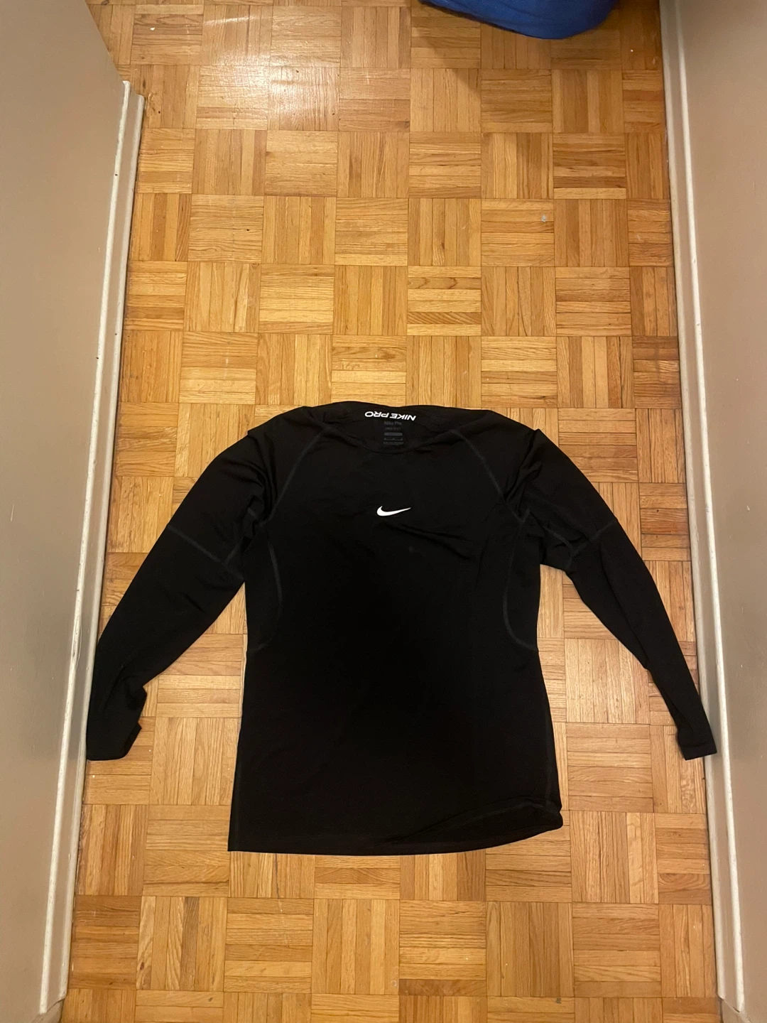 Nike Pro Black Long Sleeve Compression Shirt