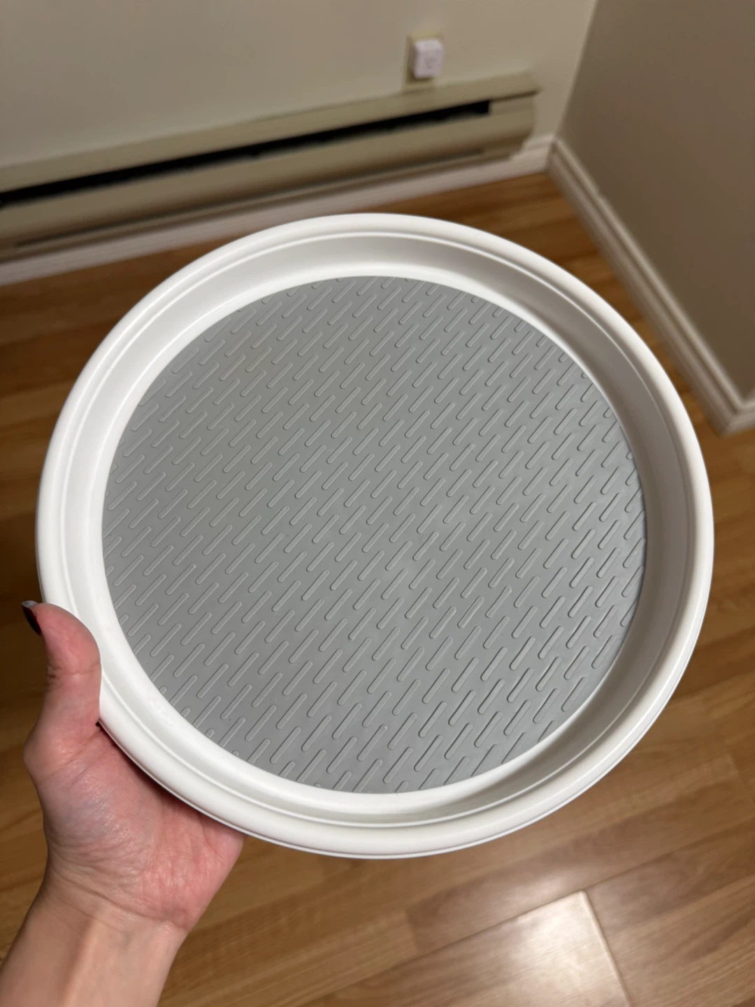 White Lazy Susan Turntable - 10 inch