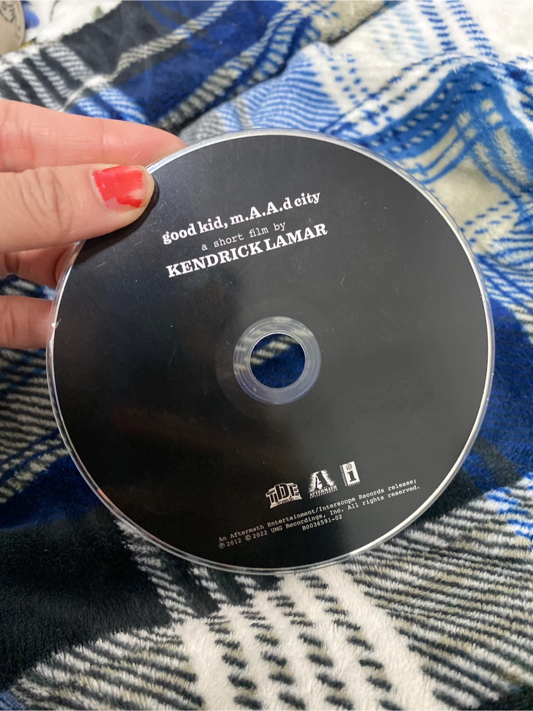 Kendrick Lamar Good Kid, M.A.A.D City Short Film CD