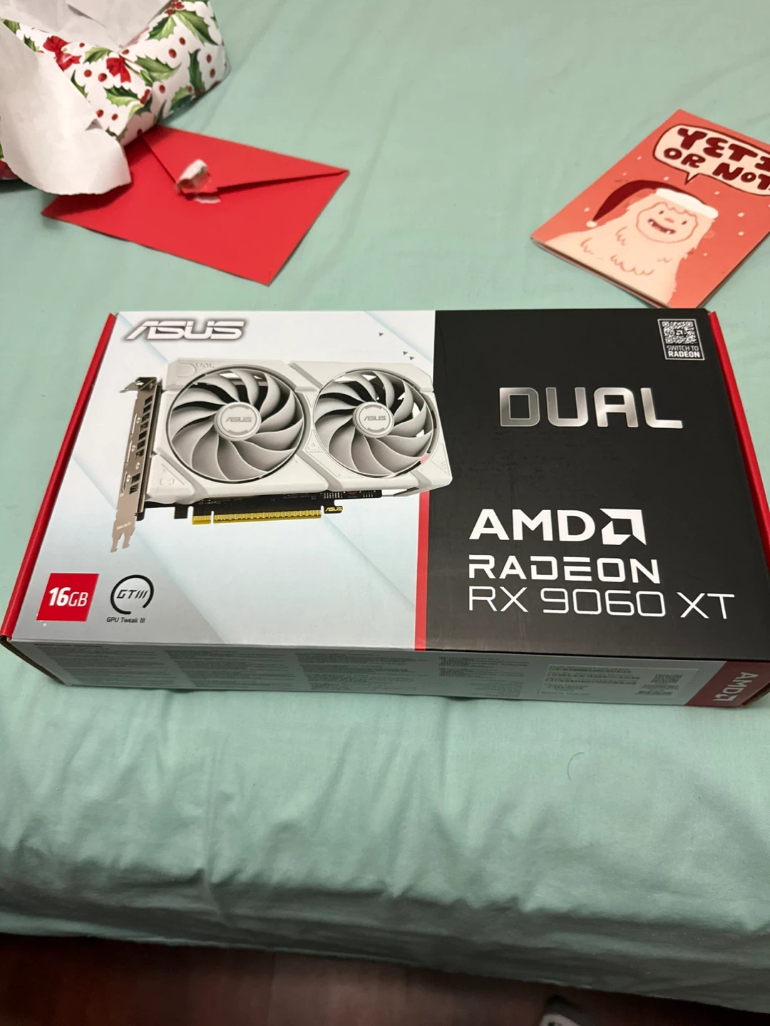 ASUS DUAL AMD Radeon RX 9060 XT 16GB Graphics Card