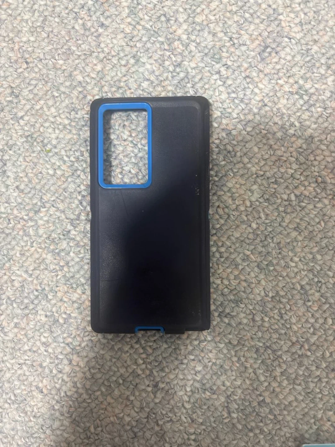 Blue and Black OtterBox Phone Case