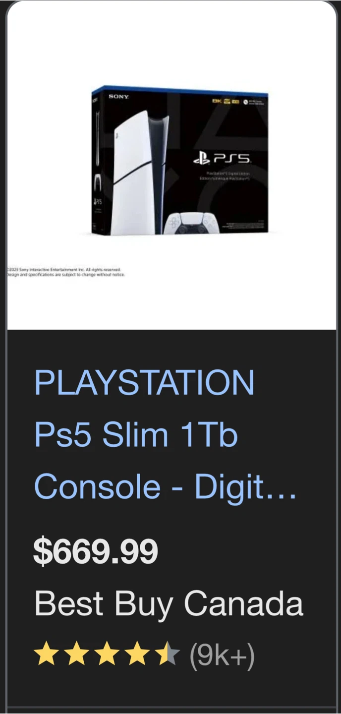 Ps5 slim digital