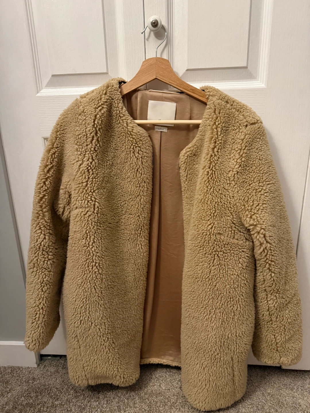 Artizia Teddy Coat Size S