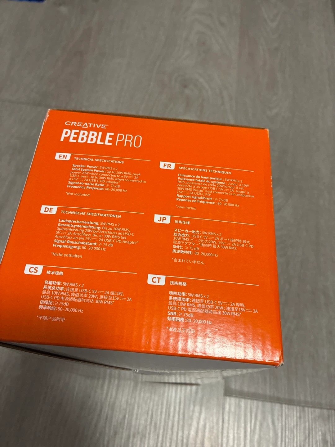 Creative Pebble Pro 2.0 USB Speakers with Bluetooth - NEW - photo 3
