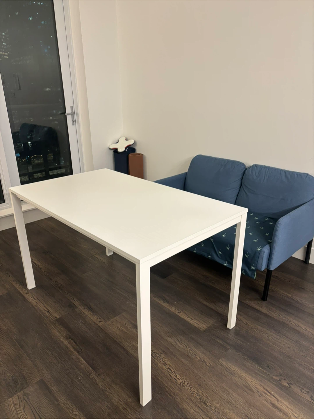 IKEA VIHALS Table (White / 125×74cm)