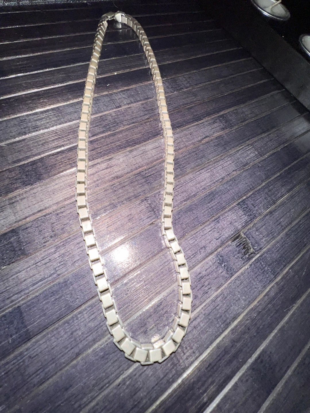 Men’s Sterling Silver Box Chain Necklace 100grams - photo 2