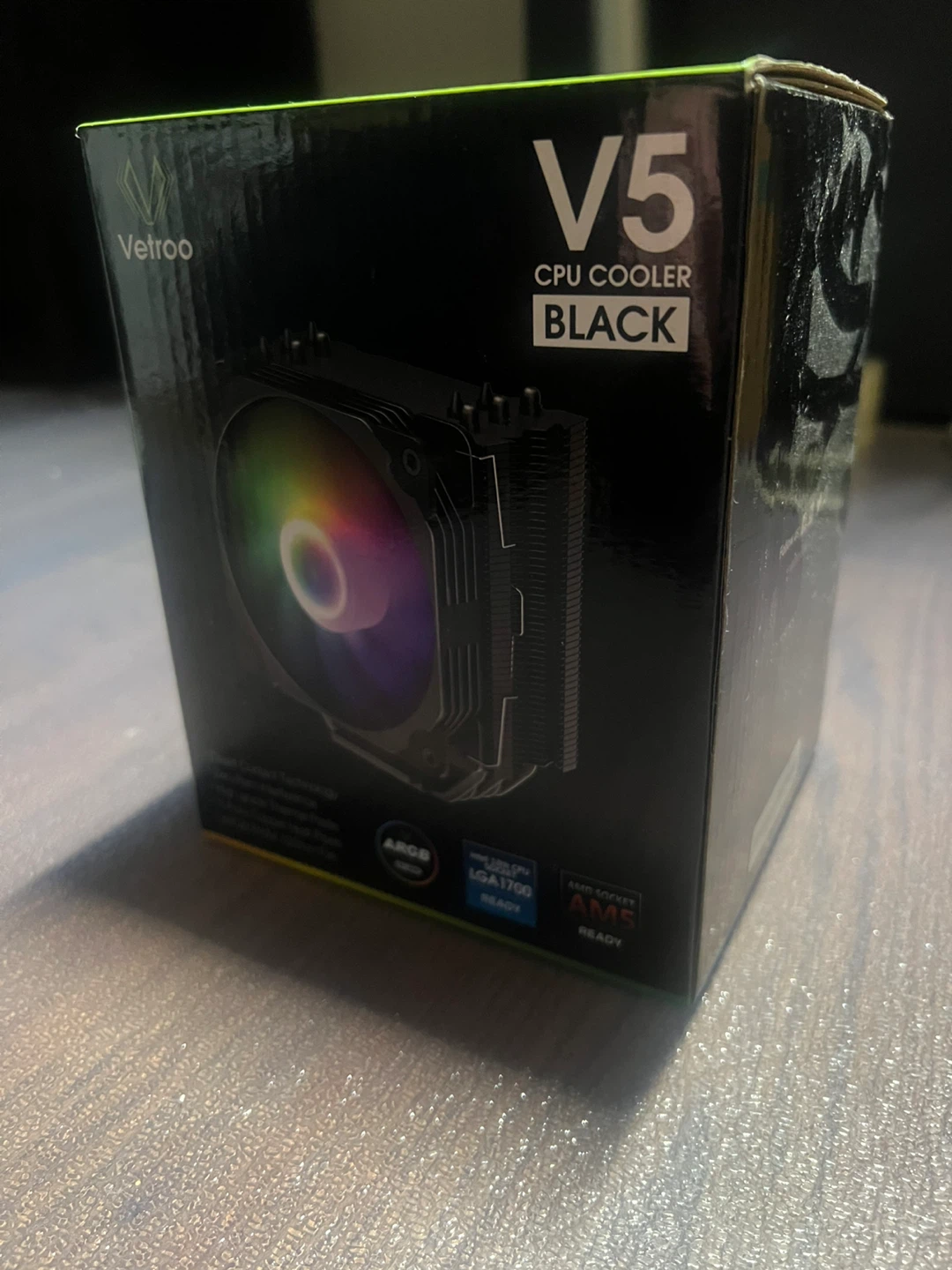 Vetroo V5 CPU Cooler - Black - photo 2