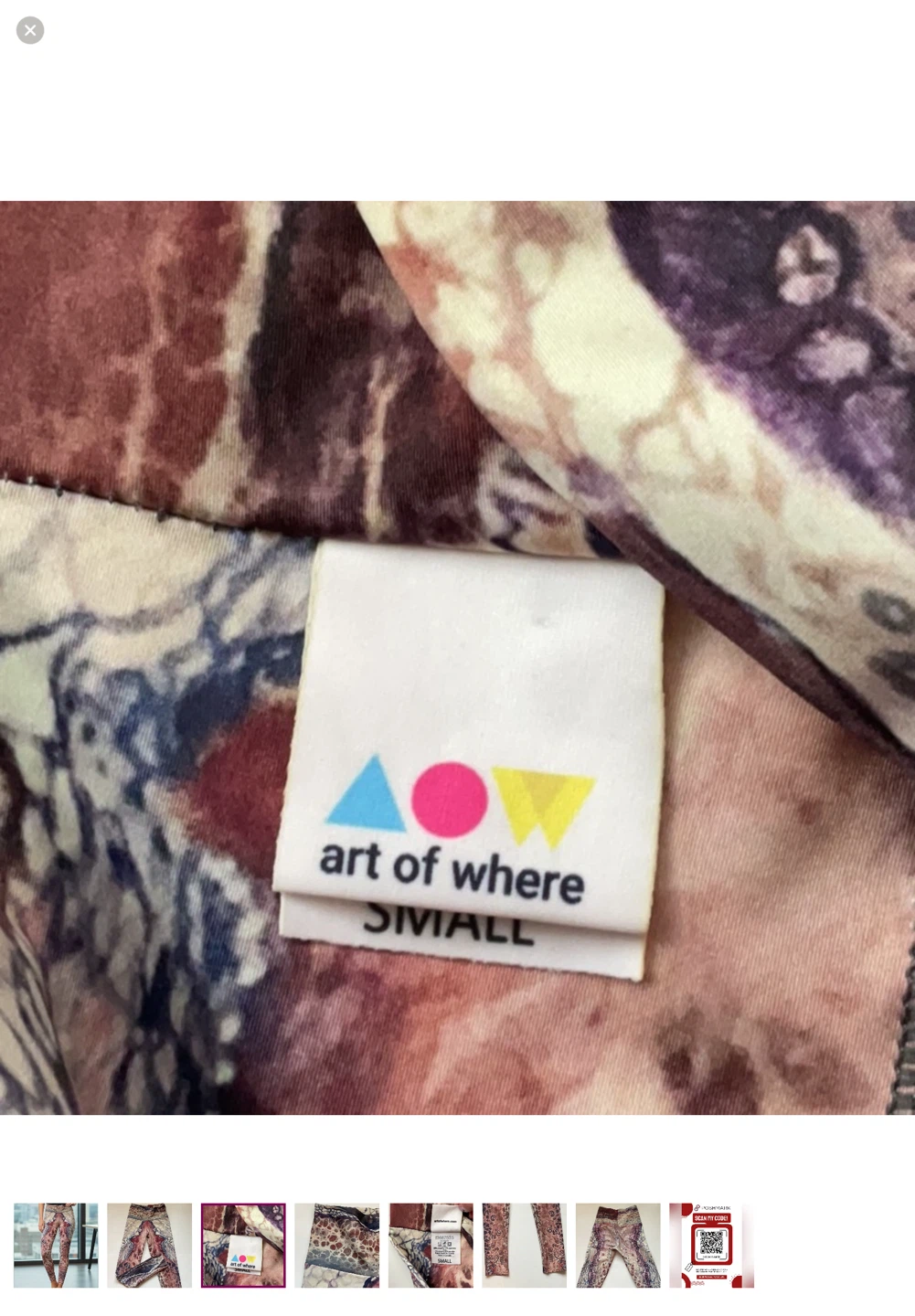Art of Where Leggings - Abstract Print - photo 3